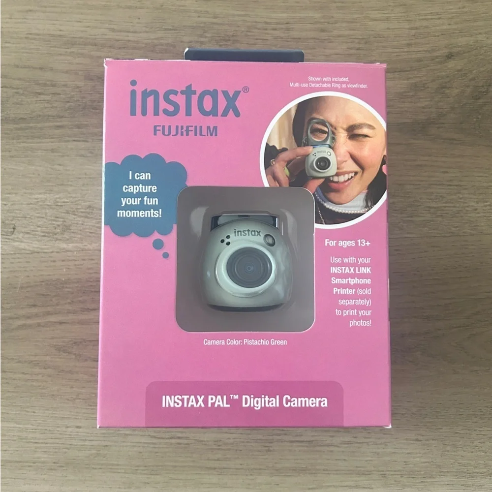 Fujifilm Instax PAL Compact Digital Camera Green – NIB, Portable Mini Camera